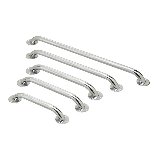 Knurled Chrome Grab Bar by AquaSense