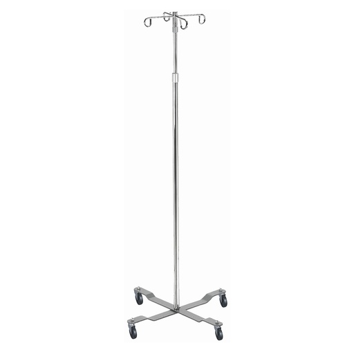 Drive 13029 Economy IV Pole, 40 to 82 Inches, Four Hooks