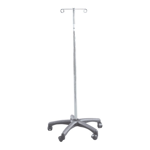 Drive 13016-2 Deluxe IV Pole, Five-Leg Base, Two Hooks