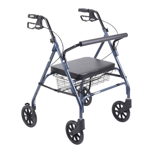 Drive Go-Lite Bariatric Steel Rollator, Item 10215BL-1