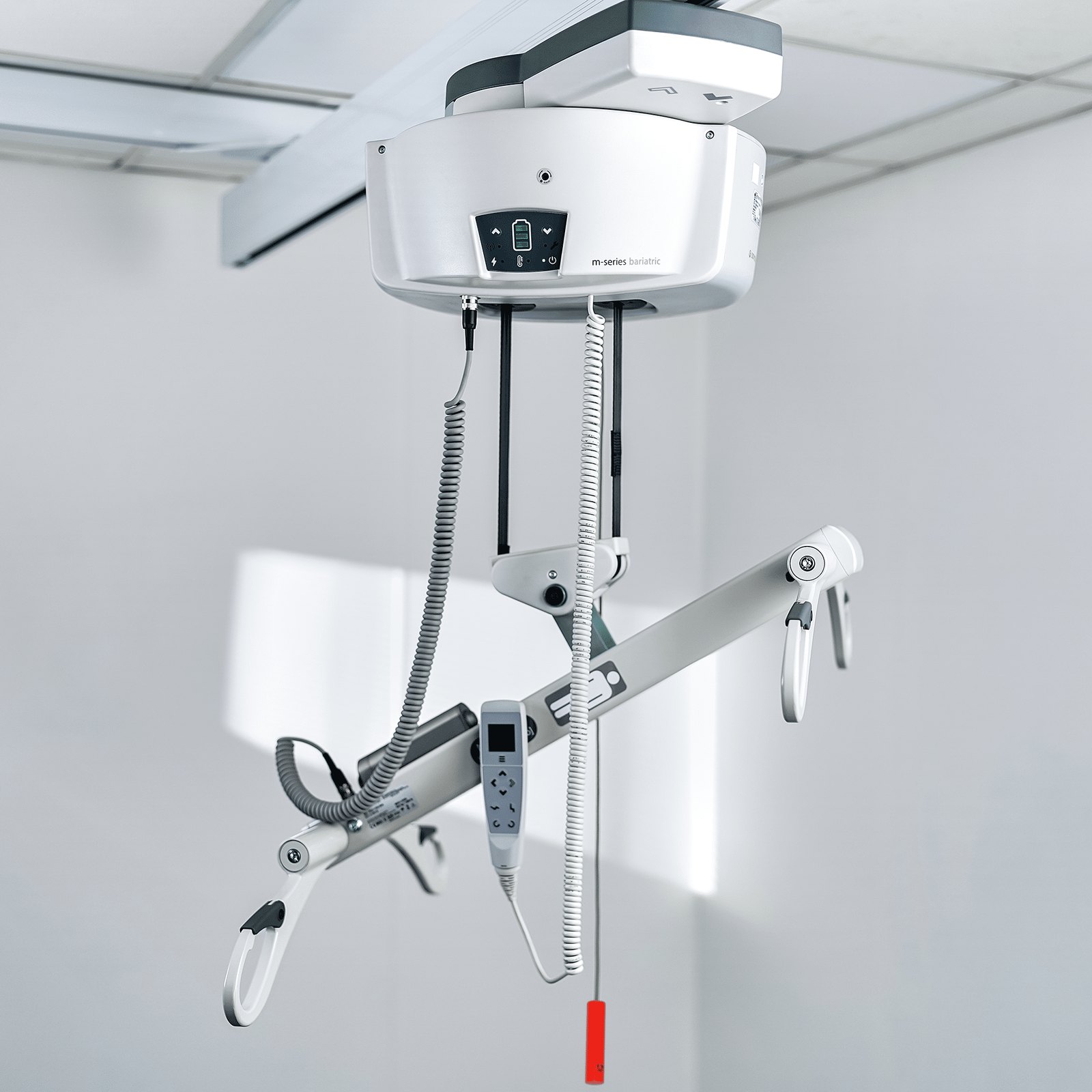 Savaria Patient Care M-Series bariatric ceiling lift, load chosen on the quote