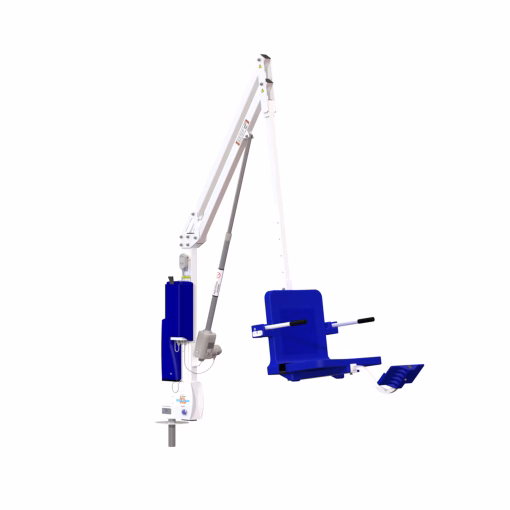 The Revolution XL Deep Draft Pool Lift - 360° Rotation - 400lbs Weight Capacity The revolution xl deep draft pool lift 1 Revolution XL Deep Draft Pool Lift