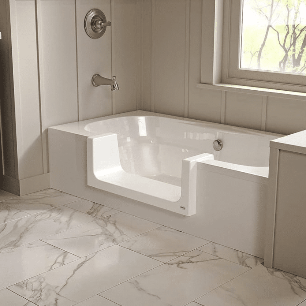 Bathroom modifications bathtub cutout