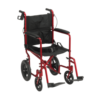 Drive Lightweight Expedition Aluminum Transport Chair, EXP19LTBL