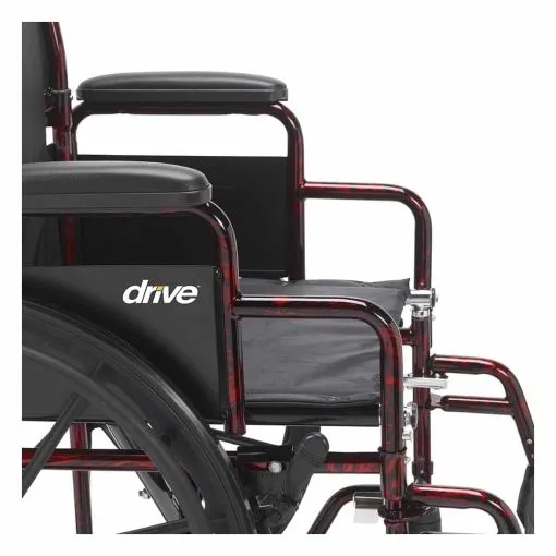 Drive rebel lightweight wheelchair armrest
