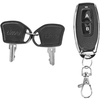 Drive zoome auto flex folding travel scooter keys