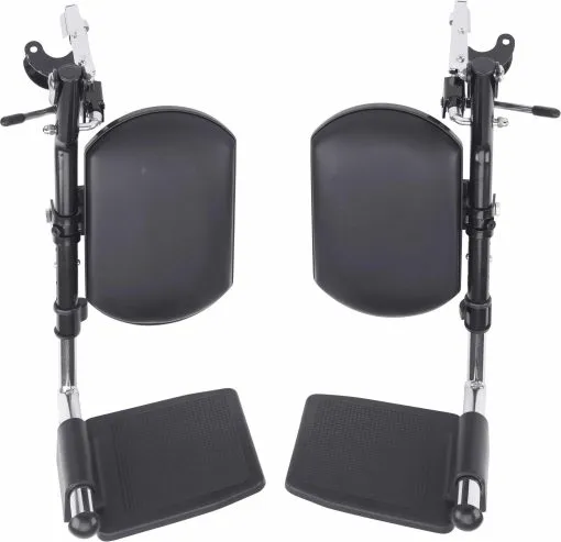 Elevating legrests for manual wheelchairs