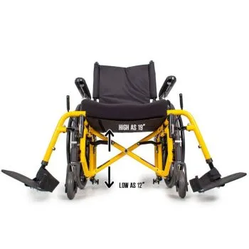 Future mobility stellato 2 folding wheelchair 5