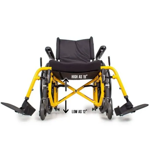 Future mobility stellato 2 folding wheelchair 5