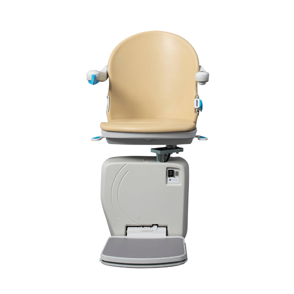 Curved stairlift in toronto & gta handicare 4000 curved stairlift, handicare stairlifts, flow x, handicare freecurve, handicare freecurve stairlift