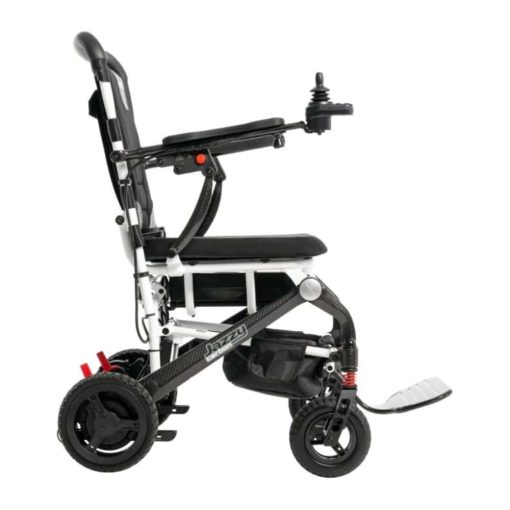 Pride jazzy carbon folding power wheelchair jazzy carbon electric wheelchair side jazzy carbon