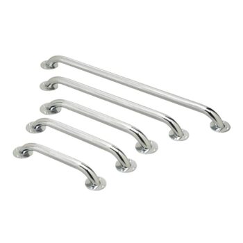 Knurled Chrome Grab Bars, by Aqua Sense Knurled Grab Bar Knurled Chrome Grab Bars, by Aqua Sense