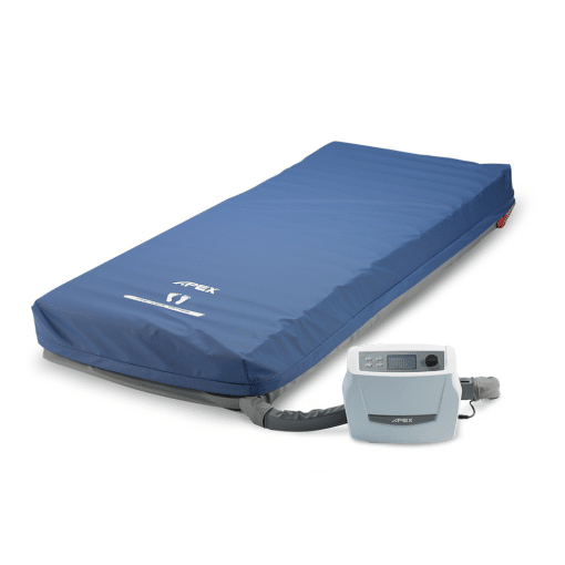 Permobil procare optima alternating pressure redistribution mattress system