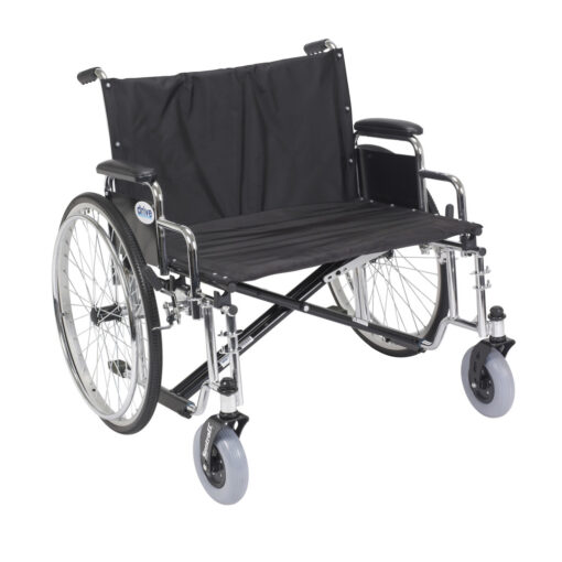 Drive 28" Bariatric Sentra EC Heavy-Duty, Extra-Extra-Wide Wheelchair - STD28ECDDA Std28ecdda Bariatric Sentra EC