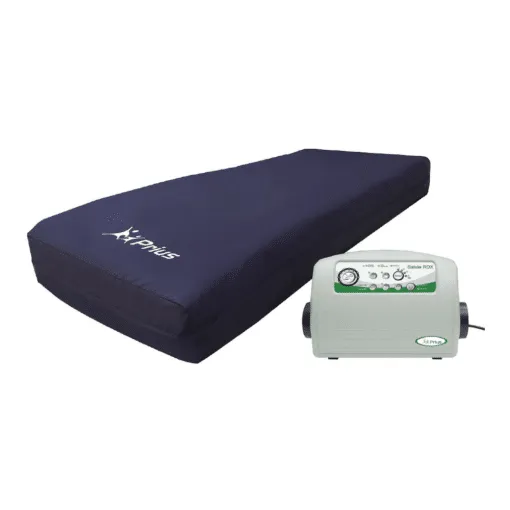 Salute rdx micro low air loss mattress with pump and cover