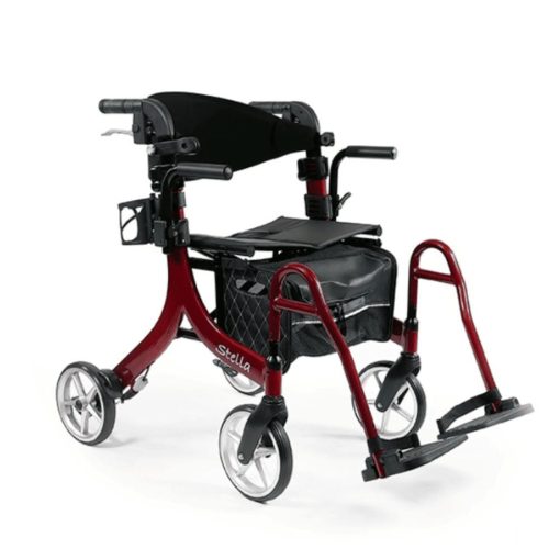 Amylior ultralight stella rollator walker footrest