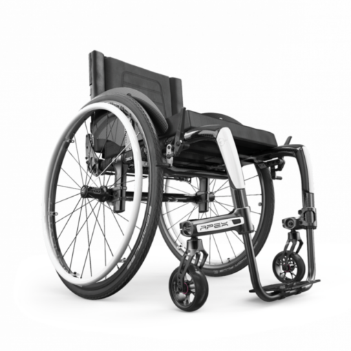 Motion Composites Apex C - Rigid Category 4 Wheelchair Apexc accent white front Apex A