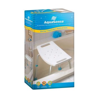 Aquasense adjustable bath chair without backrest