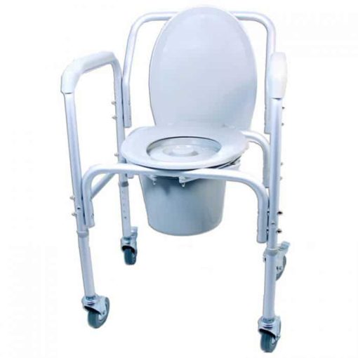 Ezee life economy wheeled commode ch1020