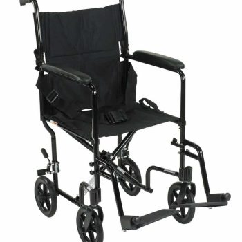 Aluminum transport chair by drive medical