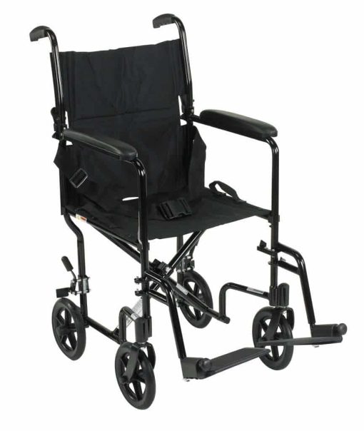 Aluminum transport chair by drive medical