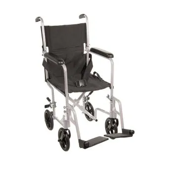 Aluminum transport chair by drive medical