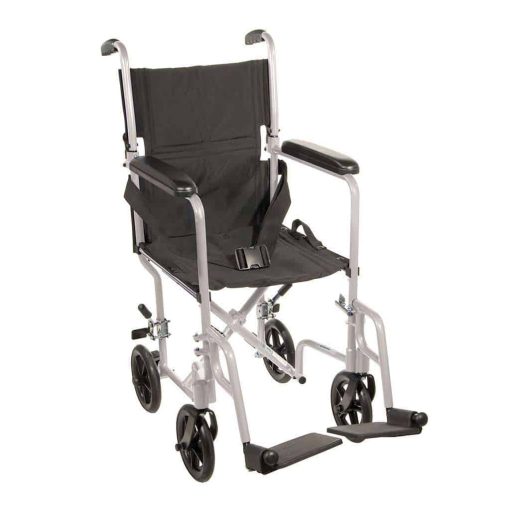 Aluminum transport chair by drive medical