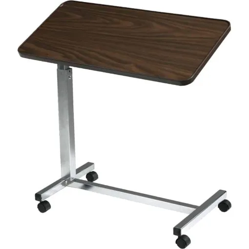 Drive deluxe tilt top overbed table 13008 in toronto mobility specialties bed tables tilt top overbed table 13008