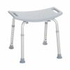 Drive medical bathroom safety shower tub bench chair without back