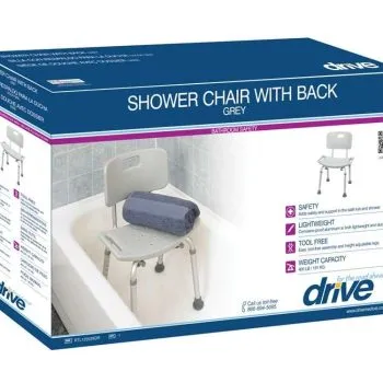 Drive medical bathroom safety shower tub chair