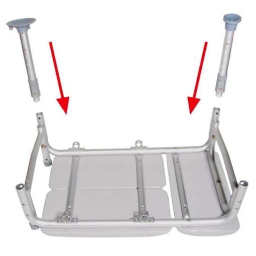 Drive medical combination transfer bench/commode