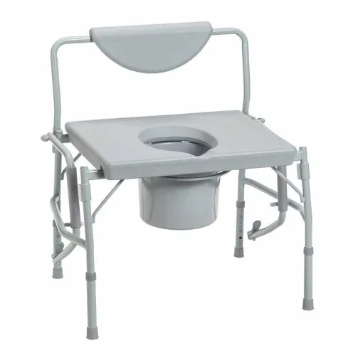 Drive medical deluxe bariatric commode 11135-1