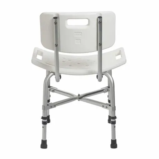 Drive medical deluxe bariatric shower chair with cross-frame brace