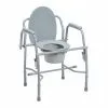 Drive Medical Deluxe Steel Drop-Arm Commode 11125KD-1