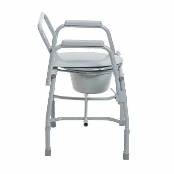 Drive medical deluxe steel drop-arm commode 11125kd-1