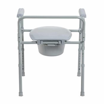 Folding steel commode 11148n-4