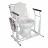 Drive medical free-standing toilet safety rail