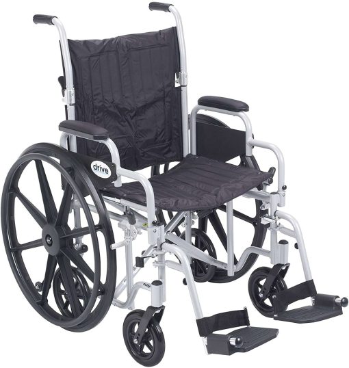 Drive poly-fly high strength transport chair tr18