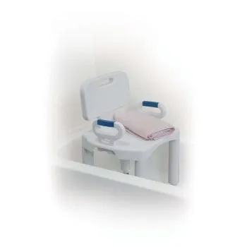 Drive premium series shower chair with back and arms