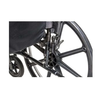 Drive viper plus gt wheelchair with universal armrests