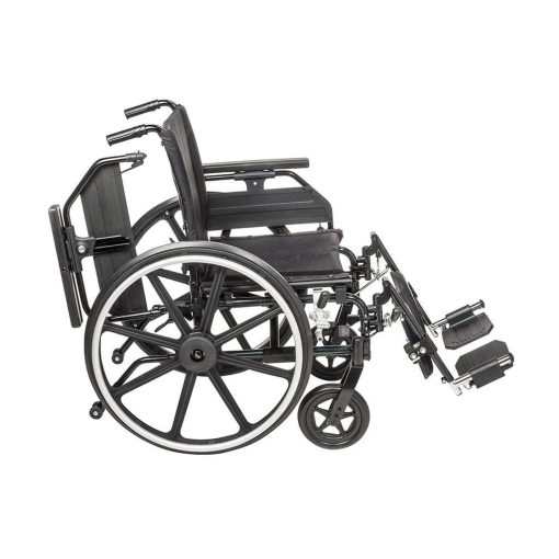 Drive viper plus gt wheelchair with universal armrests