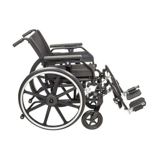 Drive viper plus gt wheelchair with universal armrests