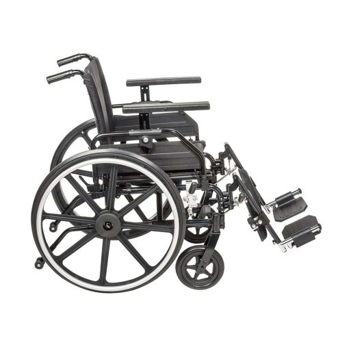 Drive viper plus gt wheelchair with universal armrests