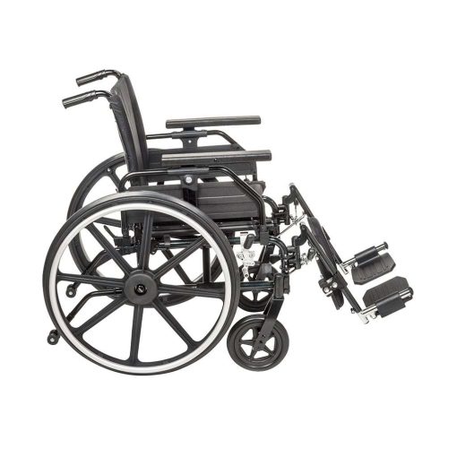 Drive viper plus gt wheelchair with universal armrests