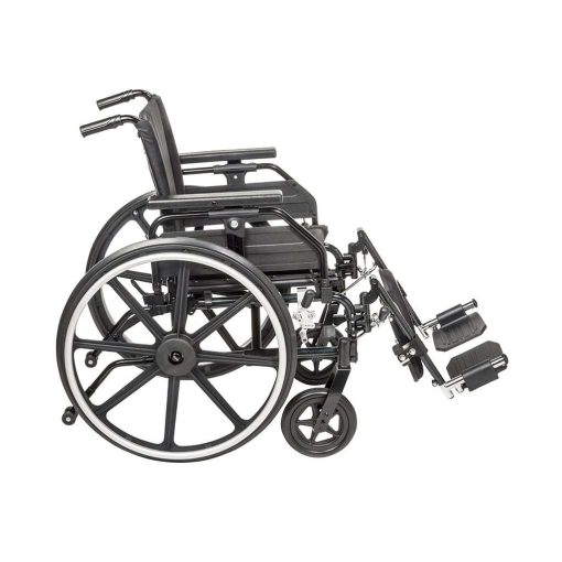 Drive viper plus gt wheelchair with universal armrests