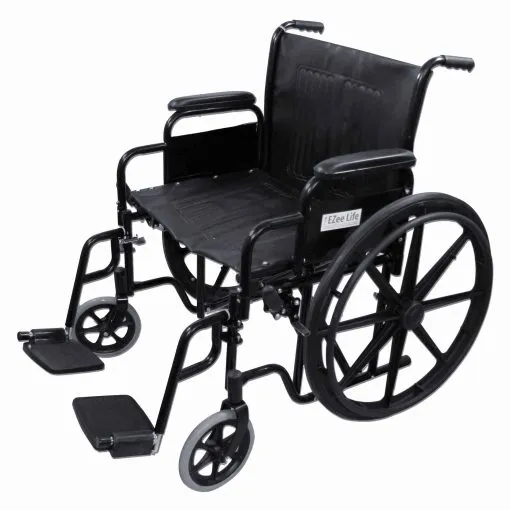 Ezee life 22 inch standard wheelchair ch1091