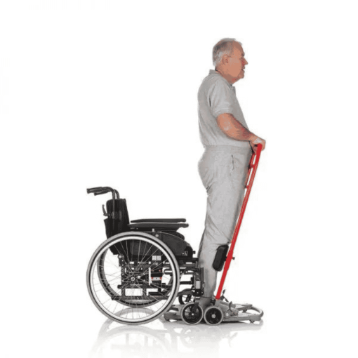 Handicare return sit to stand manual lift in toronto mobility specialties stand-up lifts handicare return