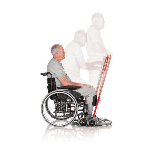 Handicare return sit to stand manual lift in toronto mobility specialties stand-up lifts handicare return