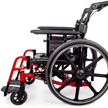 Orion iii wheelchair red