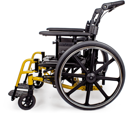 Orion iii wheelchair yellow